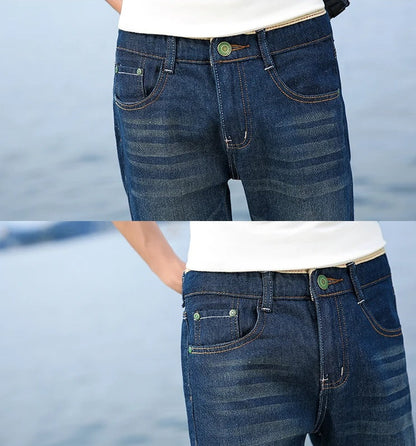 Korte Spijkerbroek Mannen Casual Stijlvol