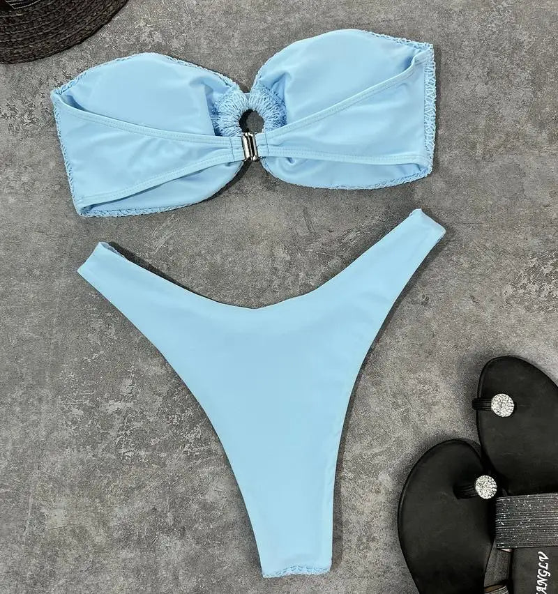 Strapless Bikini Trendy Zomer Badmode
