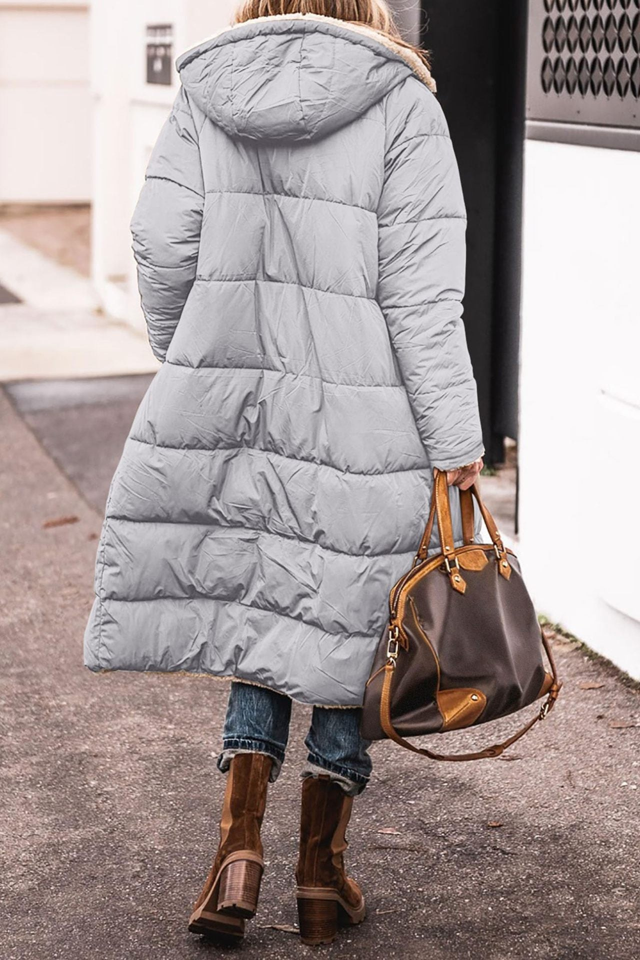 Ginetta | Elegante cappotto reversibile