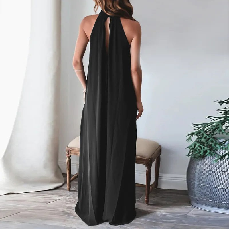 Plus Size Jumpsuit Casual Luchtige Zomerjurk