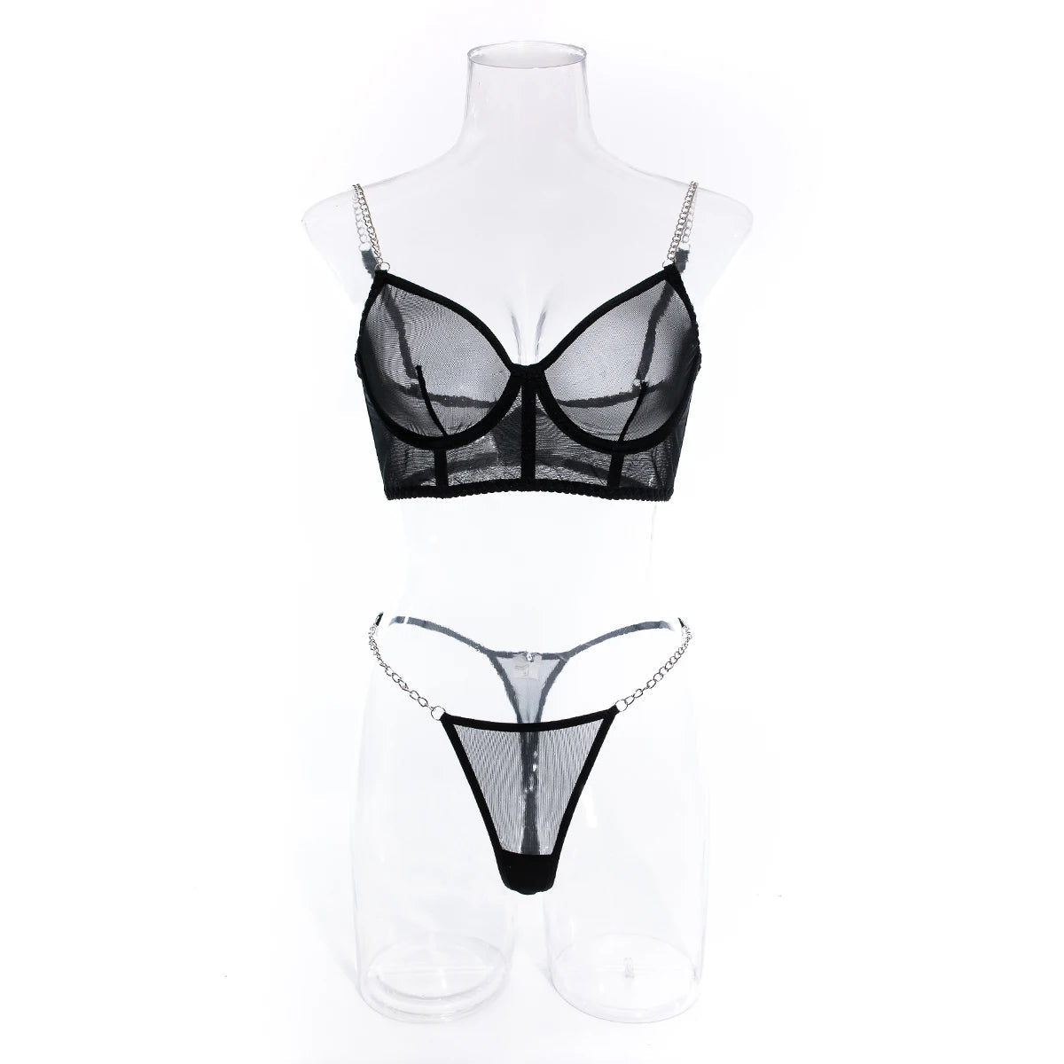 Lingerieset Valeria Transparant en Sexy - Mode Vibes
