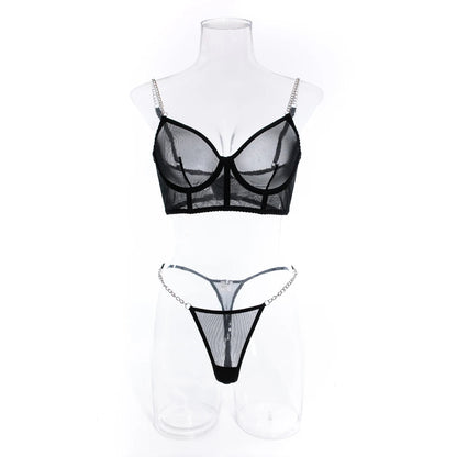 Lingerieset Valeria Transparant en Sexy - Mode Vibes