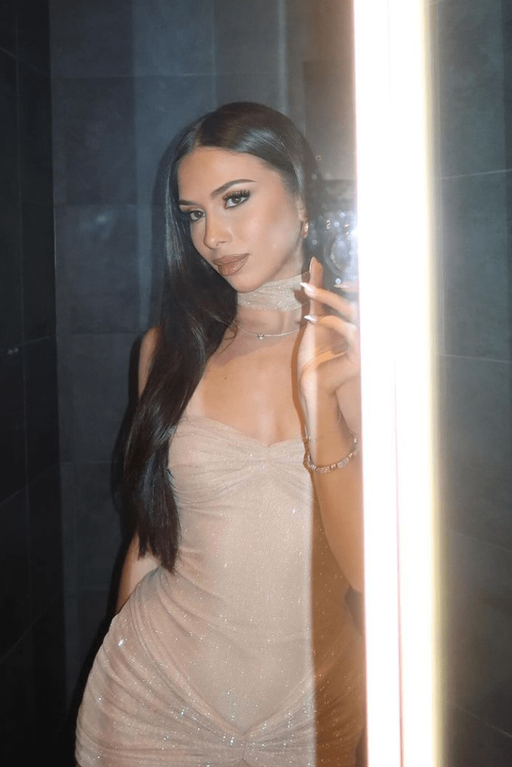 Glamoureuze Avondjurk Glinsterend Transparant Elegant