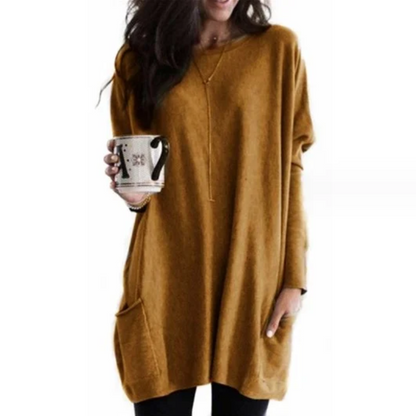 Dames Tuniek Lange Mouwen Casual Stijl Celina