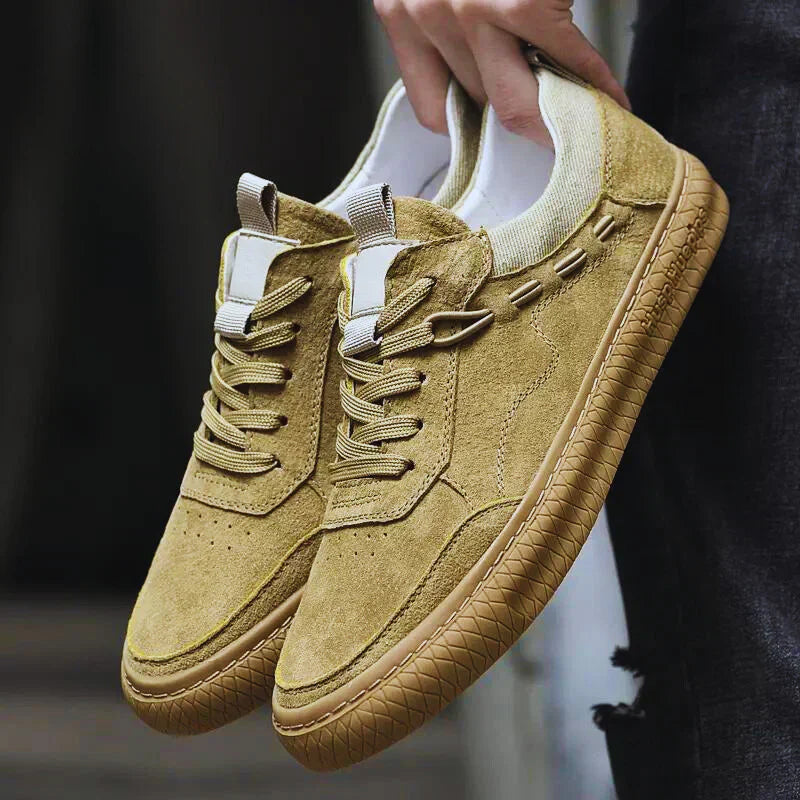 Heren Suède Sneakers Casual Stijl Maxon