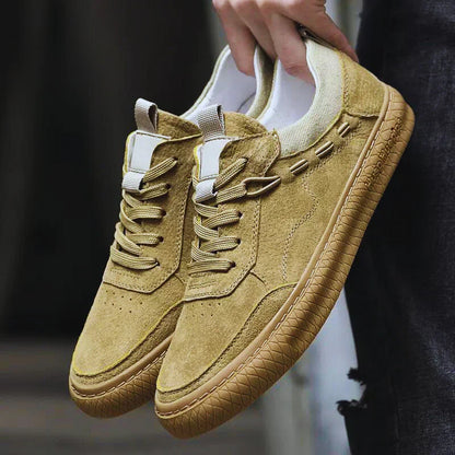 Heren Suède Sneakers Casual Stijl Maxon