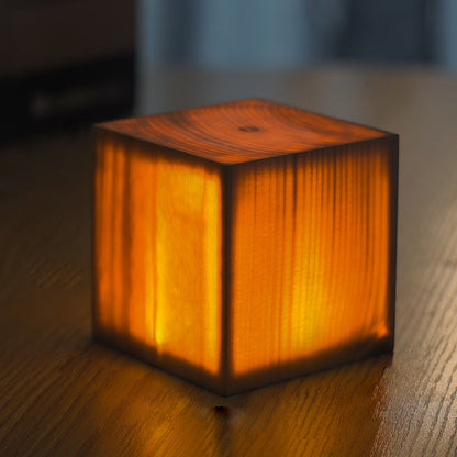 LED Tafellamp Houten Design Dimbaar