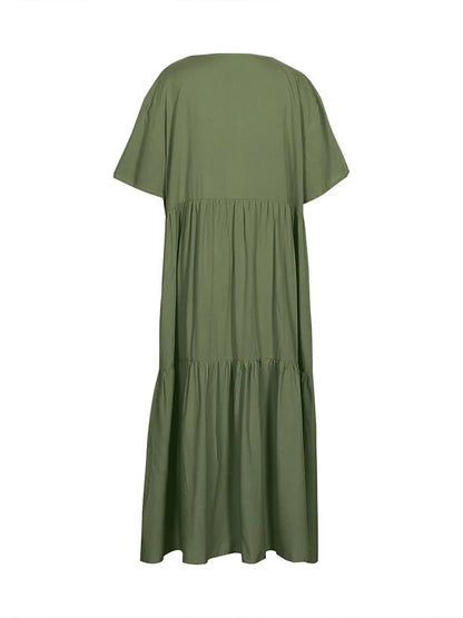 Zomerjurk Plus Size Casual Trendy Mode Jurk
