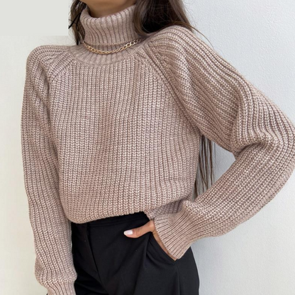 Gebreide Trui Warm en Zacht voor Vrouw - Mode Vibes