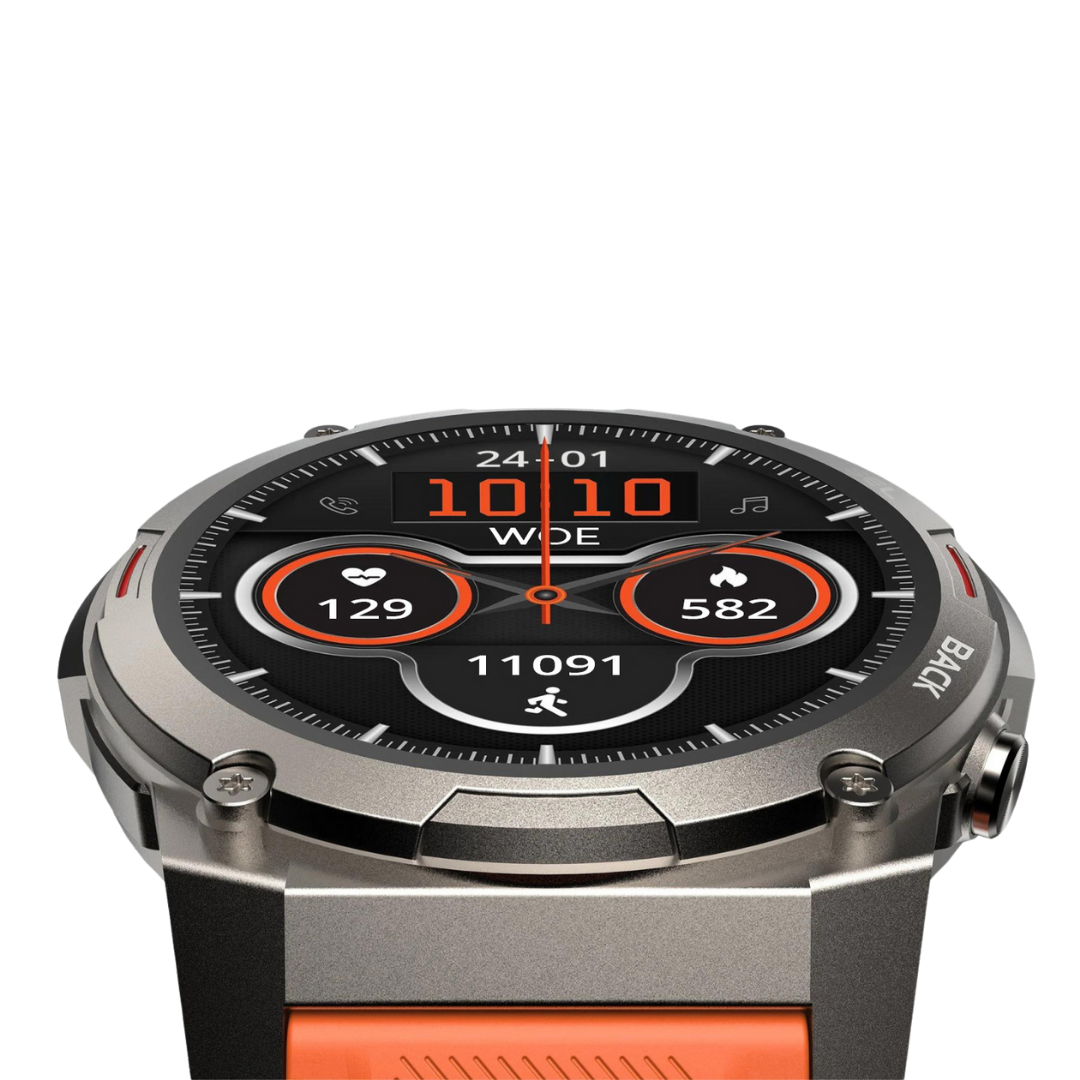 Smartwatch met Hartslagmeting en GPS