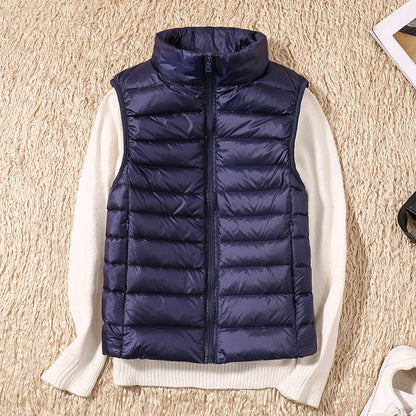 Dames Bodywarmer Lichtgewicht Gewatteerd Warme Vest