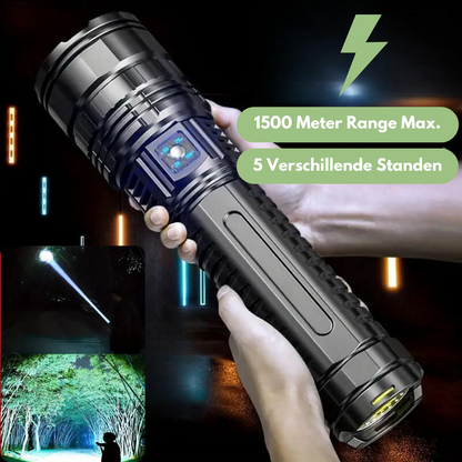 Krachtige LED Zaklamp Tactisch Waterdicht