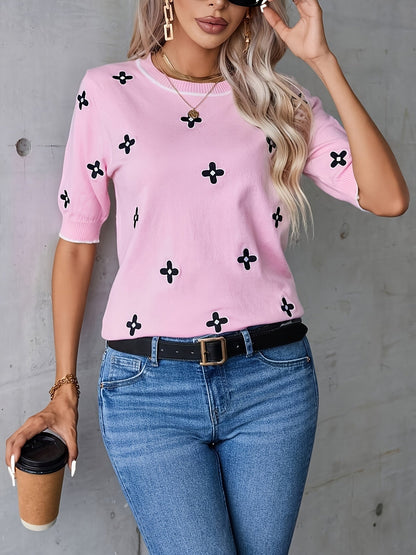 VELANORA - Pullover Met Ronde Hals