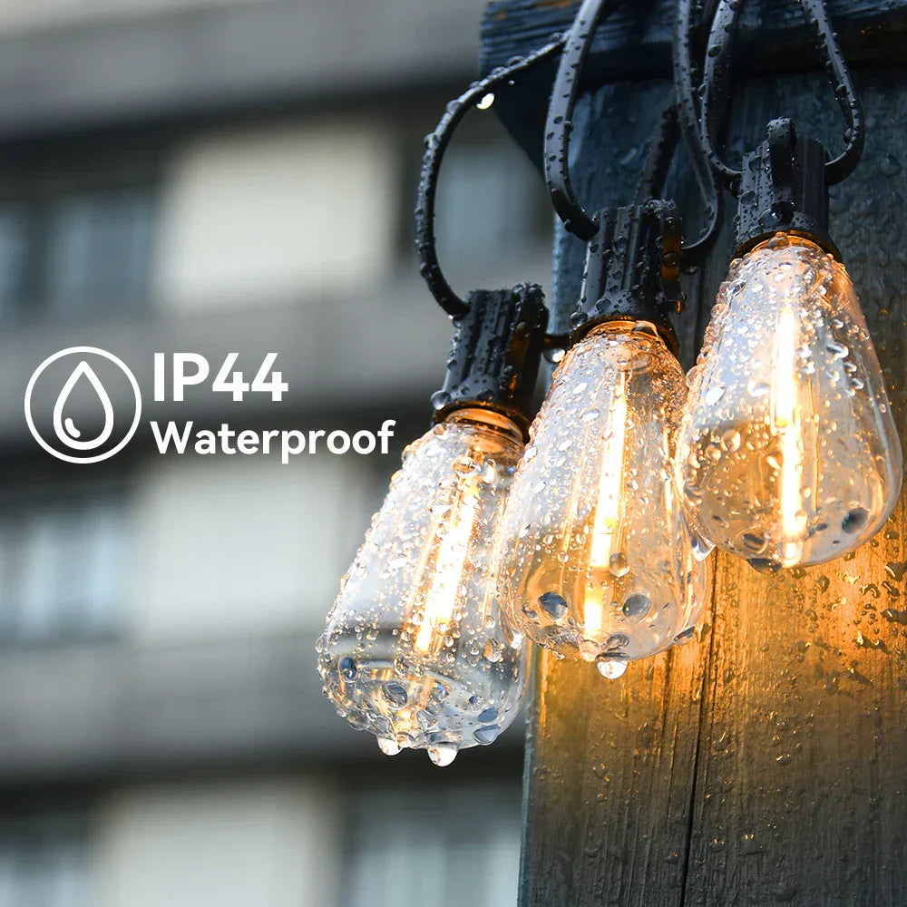 Waterdichte LED Lichtslinger Set voor Buiten en Feesten
