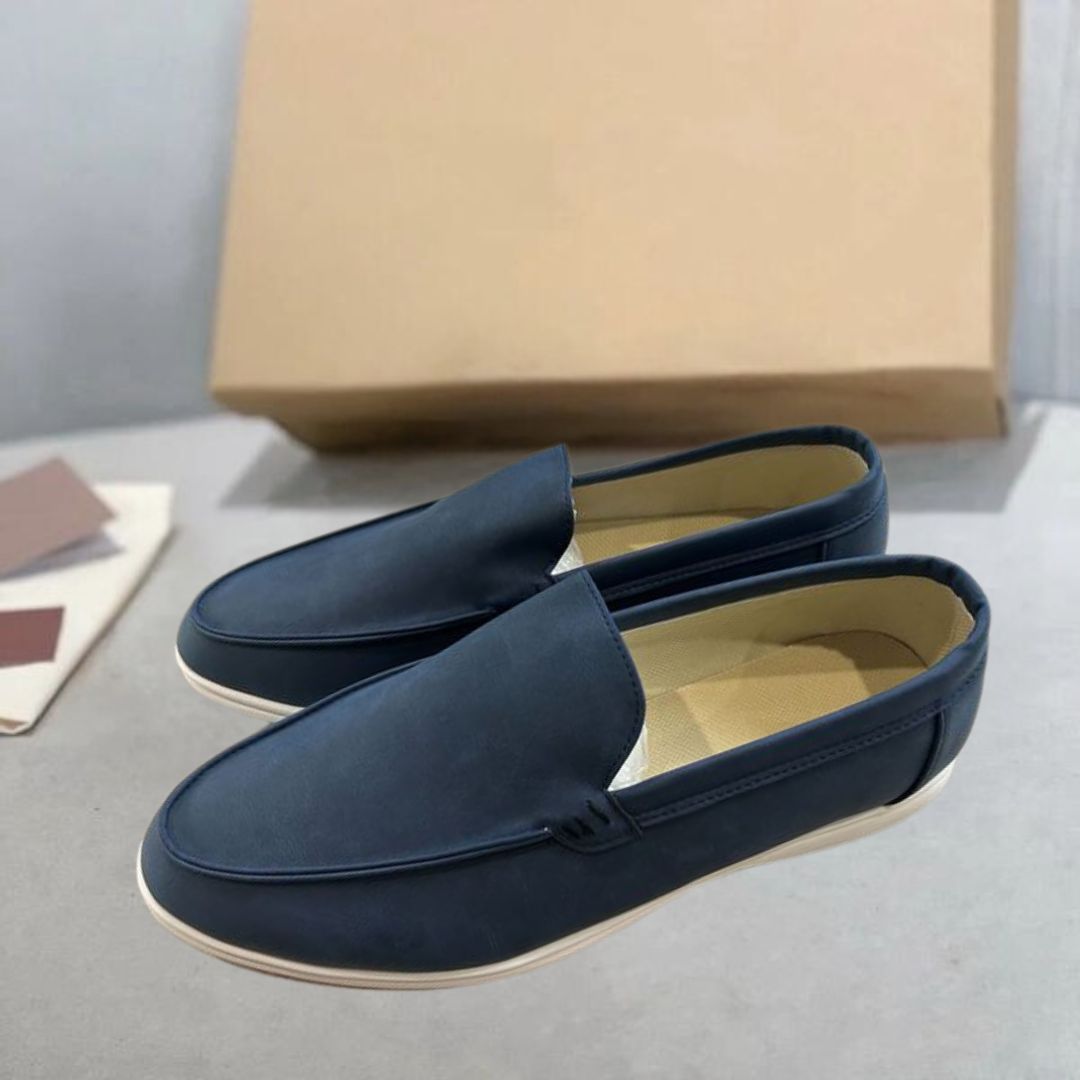Dave | Elegante Pantofole da in pelle scamosciata