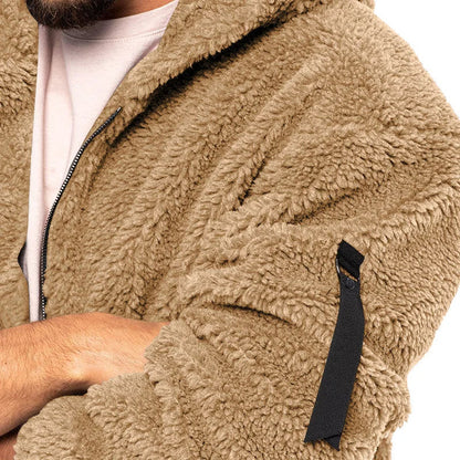 Fleece Vest Vintage Look Warm en Comfortabel