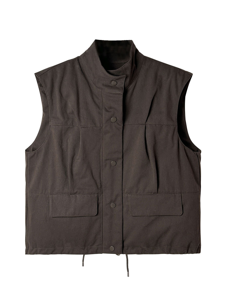 Gewatteerd Gilet Comfortabel Modern Donzen Vest