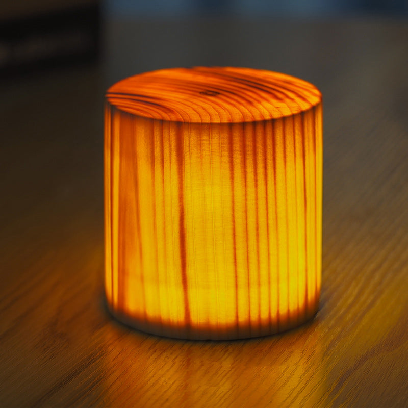 LED Tafellamp Houten Design Dimbaar