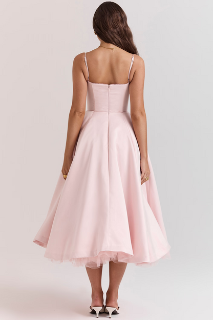 Dames Jurk Mouwloos Elegante Pasvorm
