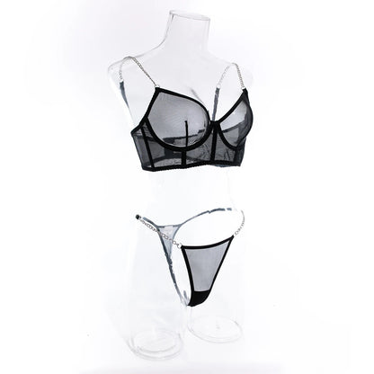 Lingerieset Valeria Transparant en Sexy