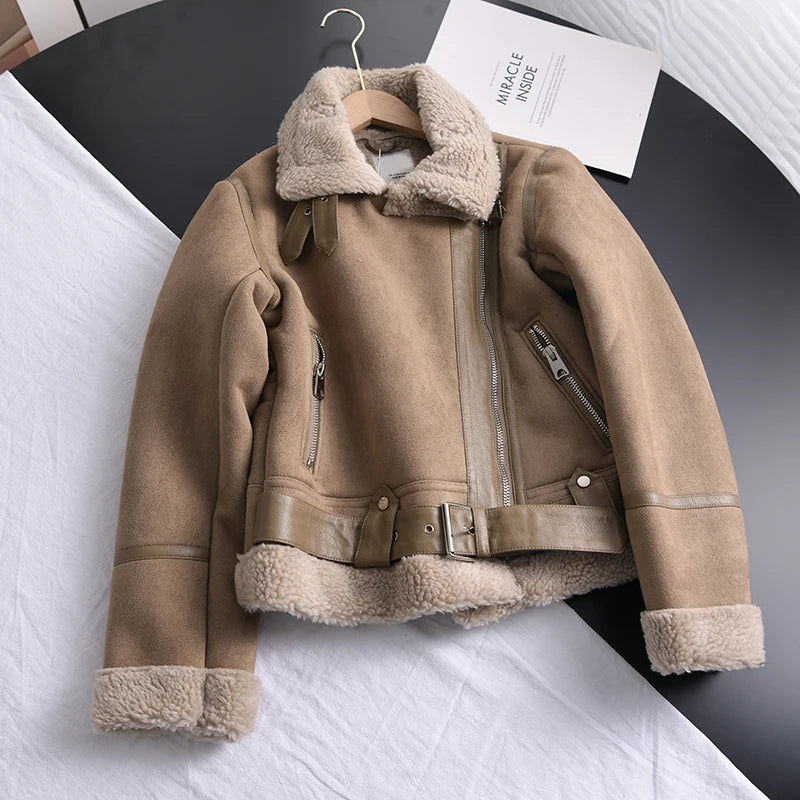 Suède Winterjas Warm en Stijlvol Nova Design