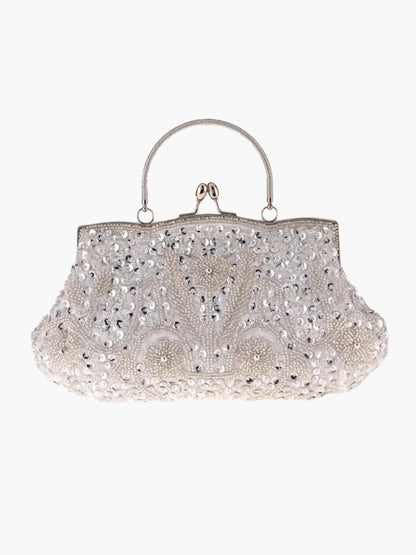 Geborduurde Handtas Vintage Stijl Adina