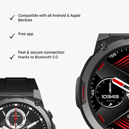 Outdoor Smartwatch TitanCore 7X Waterdicht en GPS