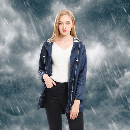 Alice | Elegante mantello antipioggia