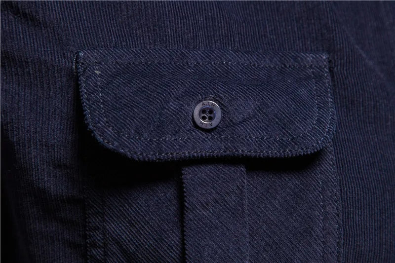 Casual Overhemd Corduroy voor Dagelijks Gebruik