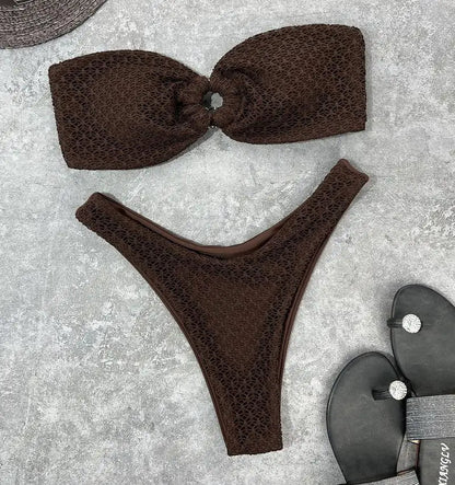 Strapless Bikini Trendy Zomer Badmode