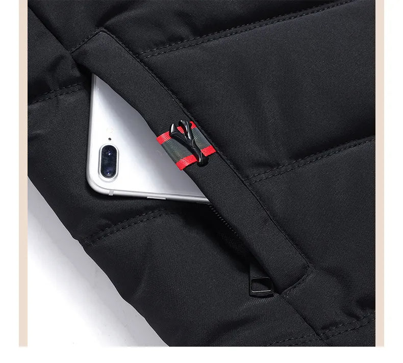 Waterdichte Winddichte Parka Jas voor Outdoor Winter