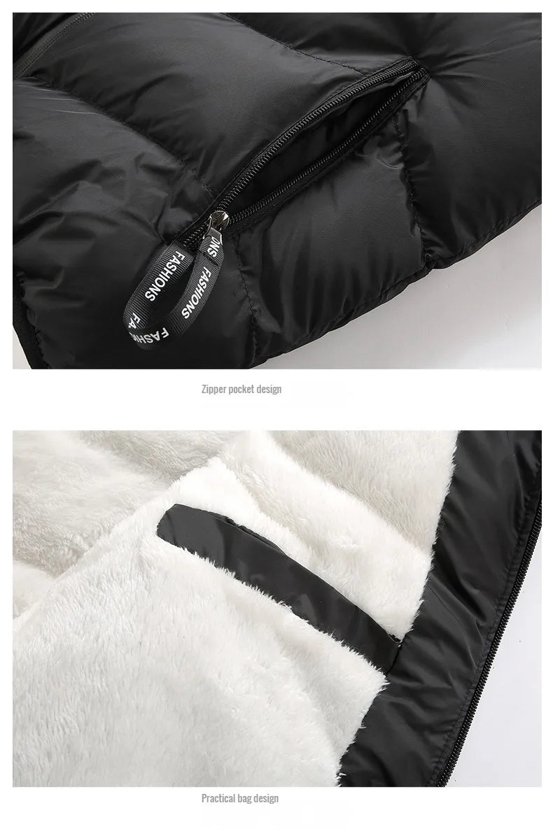Dikke Fleece Bodywarmer Warm Groot Model