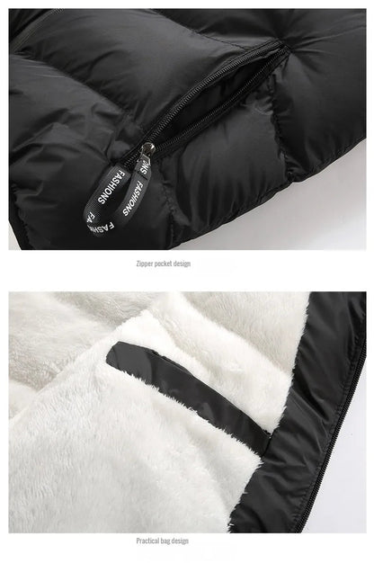 Dikke Fleece Bodywarmer Warm Groot Model