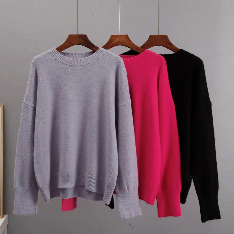 Zachte Cashmere Trui voor Vrouw Warm en Comfy