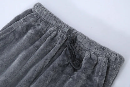 Warme Zachte Pyjama voor Mannen Winter Nachtkleding