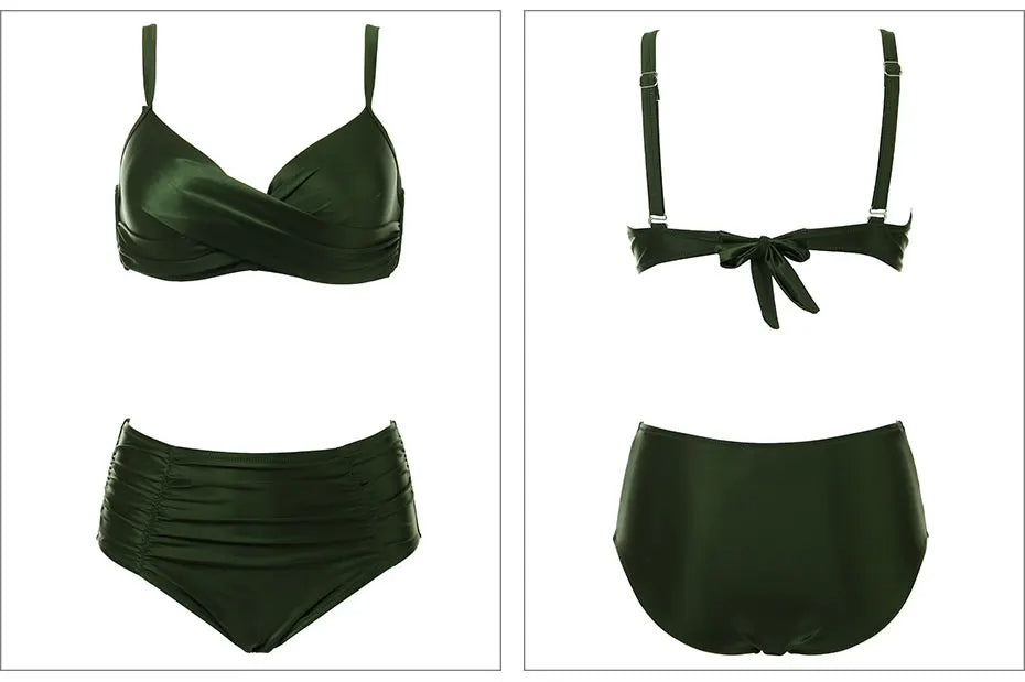 Plus-Size Bikini Comfortabel en Stijlvol voor Vrouwelijke Vormen
