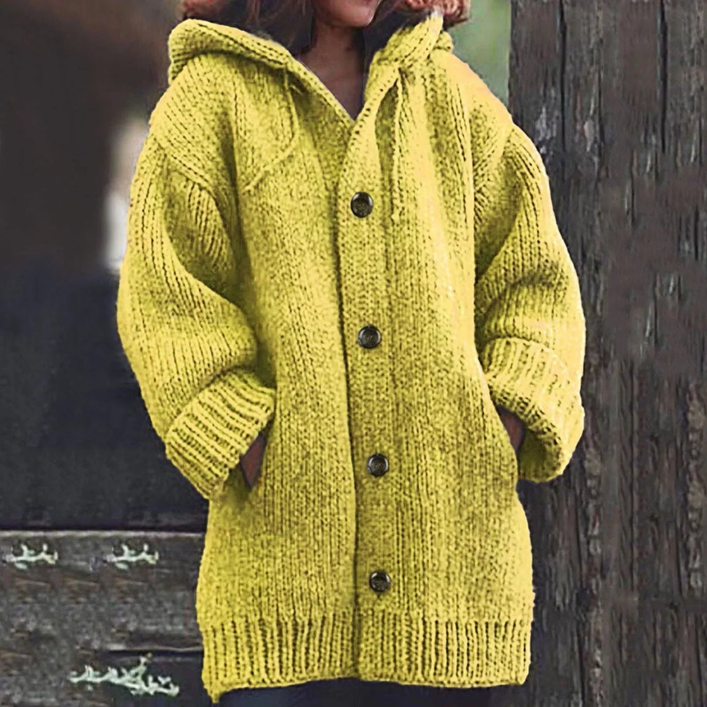Lange Parka Jas met Capuchon Waterdicht