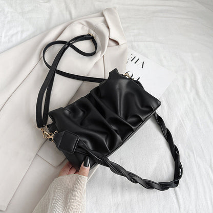 Dames Schoudertas met Dubbele Schouderband Trendy Stijl Lessa