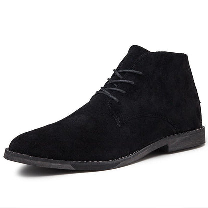 Elegante Herenschoenen Ethan Leer Zwart