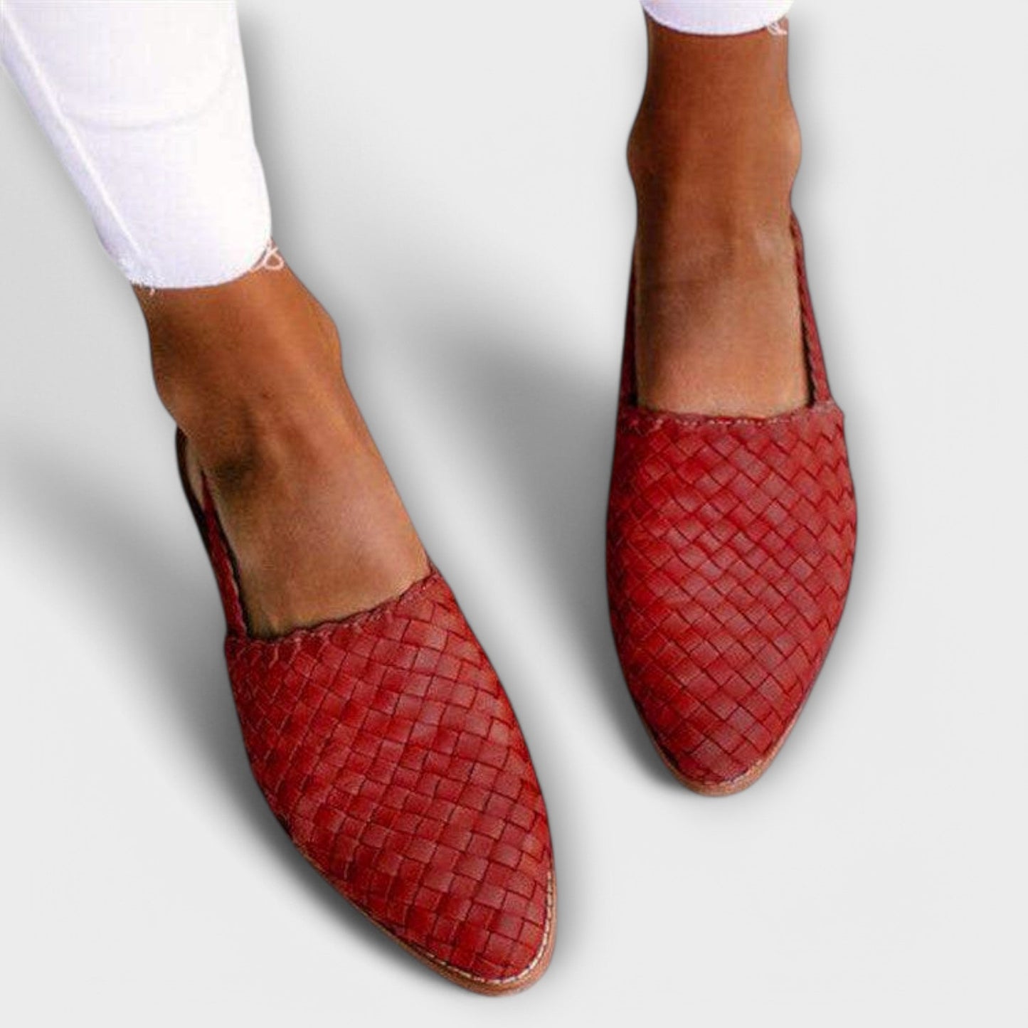 Dames Mocassins Leer Comfortabele Pasvorm