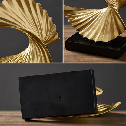 Maansikkel Sculptuur Modern Zilverkleurig Design