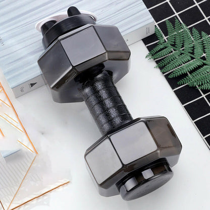 Waterfles Dumbbell voor Fitness en Hydratatie