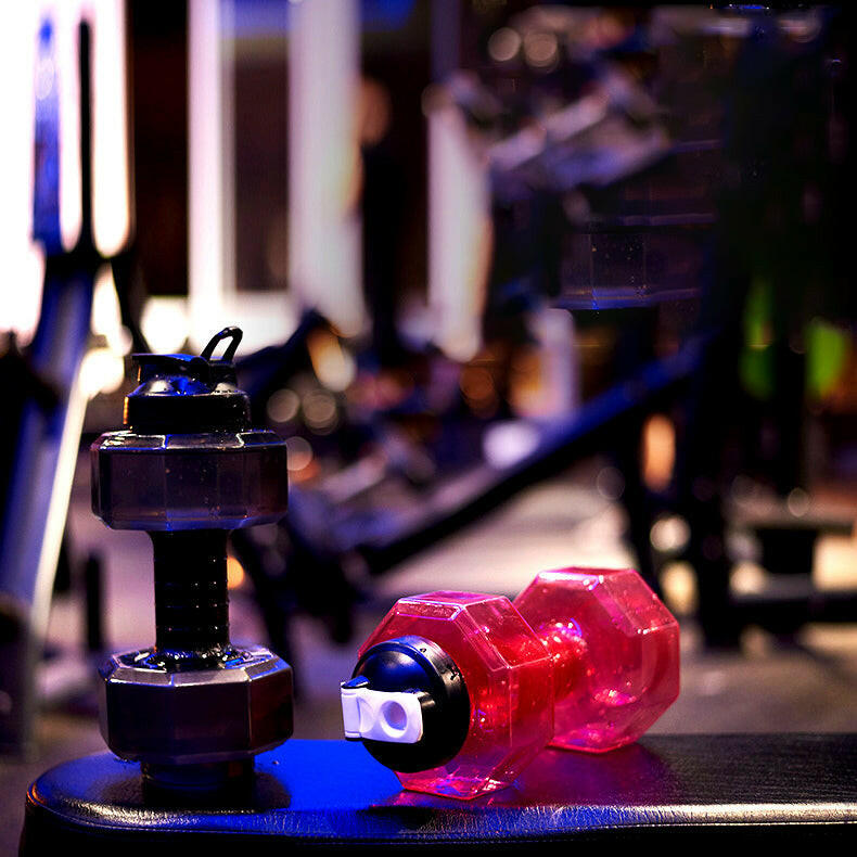 Waterfles Dumbbell voor Fitness en Hydratatie