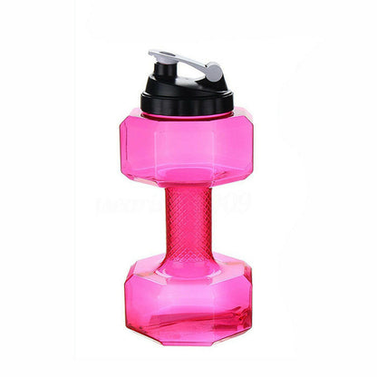 Waterfles Dumbbell voor Fitness en Hydratatie