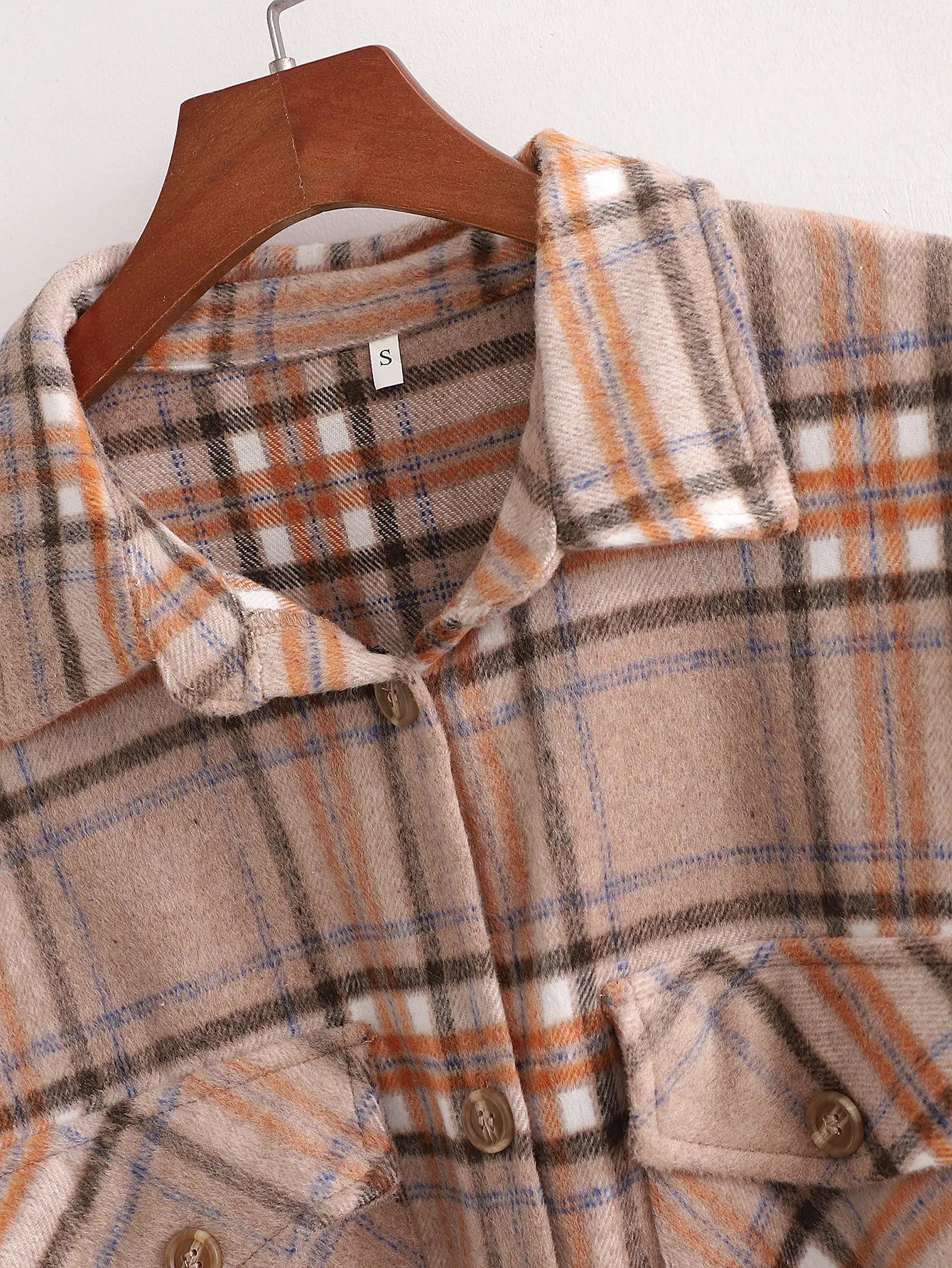 Herfst Jurk met Ceintuur Geruit Rokje Elodie