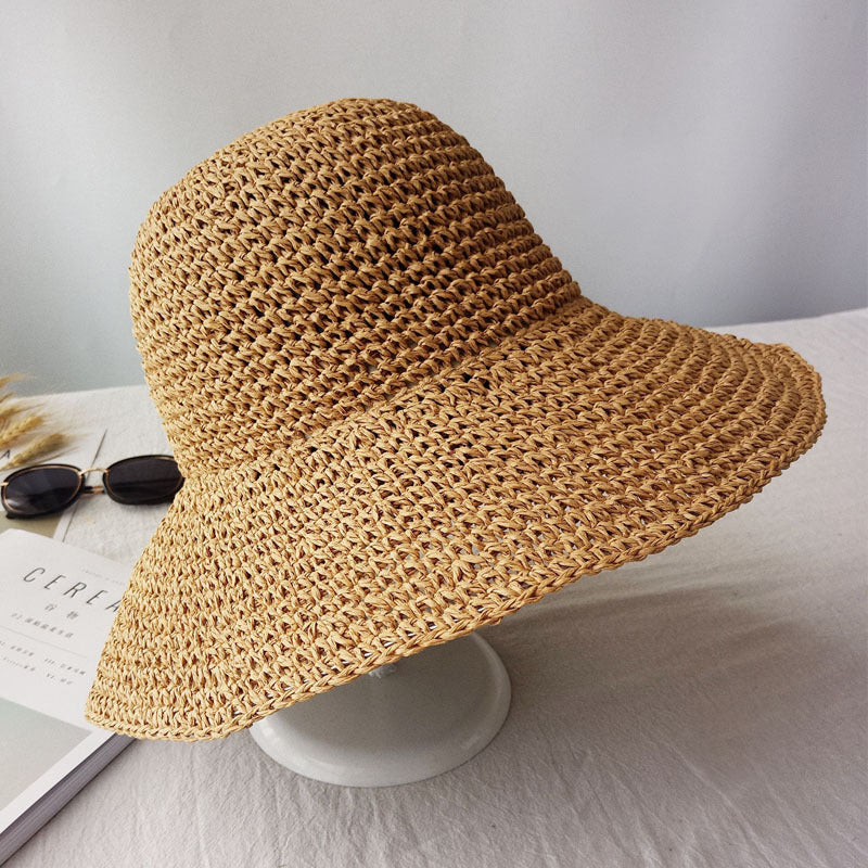 Zomerhoed Retro Platte Hoed Zacht voor Vrouwen