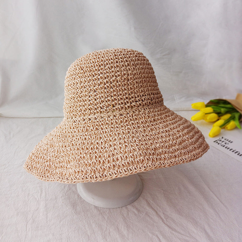 Zomerhoed Retro Platte Hoed Zacht voor Vrouwen