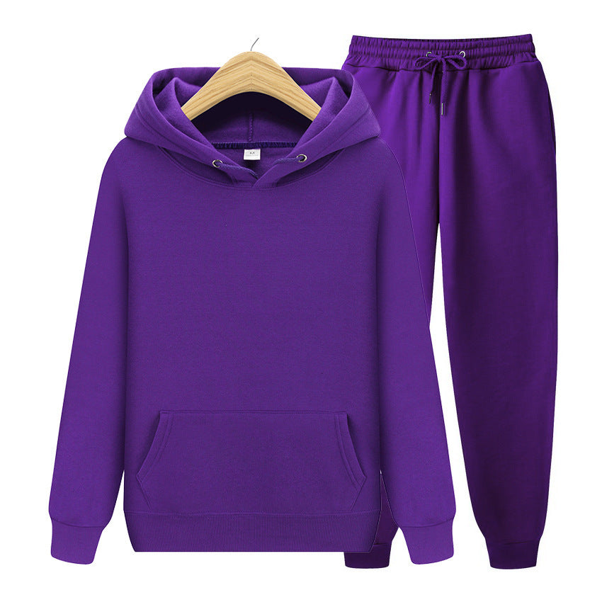 Dames Joggingbroek Set met Capuchon en Zak