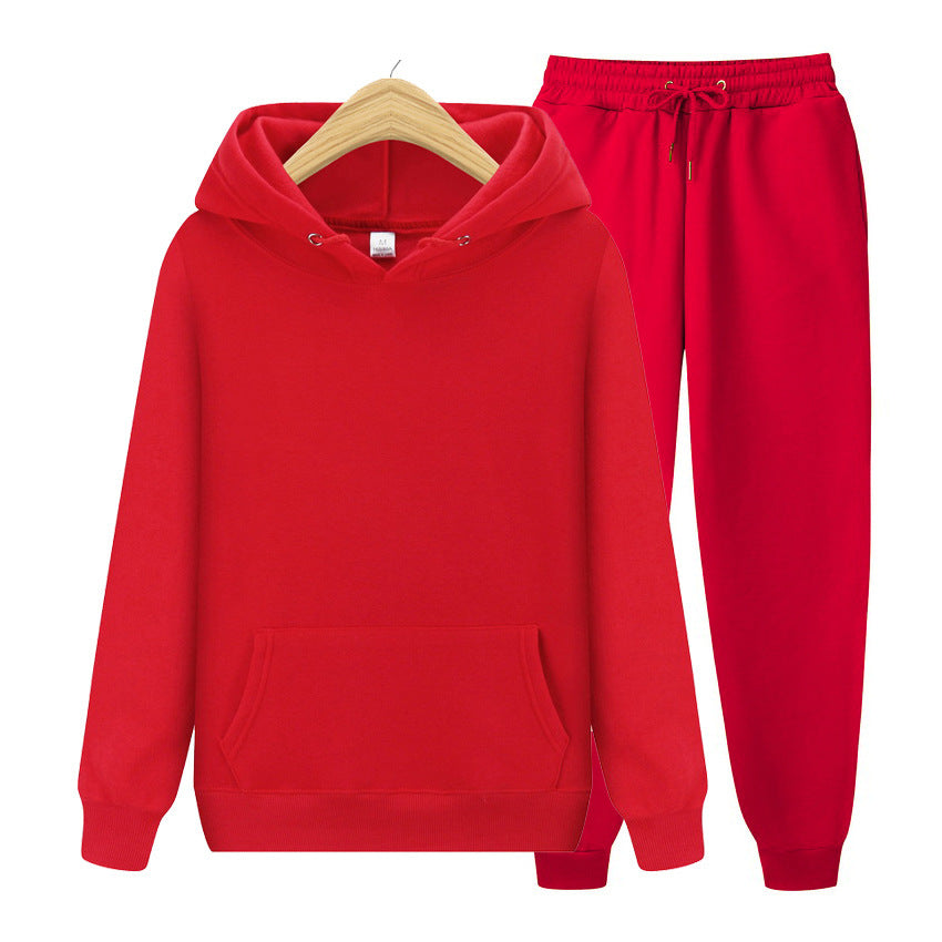 Dames Joggingbroek Set met Capuchon en Zak