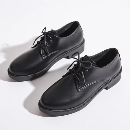 Vrouwelijke Oxford Schoenen Retro Stijl Elsie